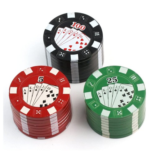 Grinder Polinizador Ficha Poker